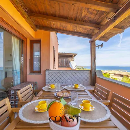 Lägenhet Asfodeli - Bilocale Con Vista Mare E Wifi