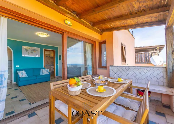 Asfodeli - Bilocale Con Vista Mare E Wifi Lägenhet